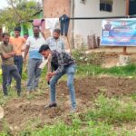 Narsinghpur News Jarjola Contour Trench Jal Ganga Abhiyan
