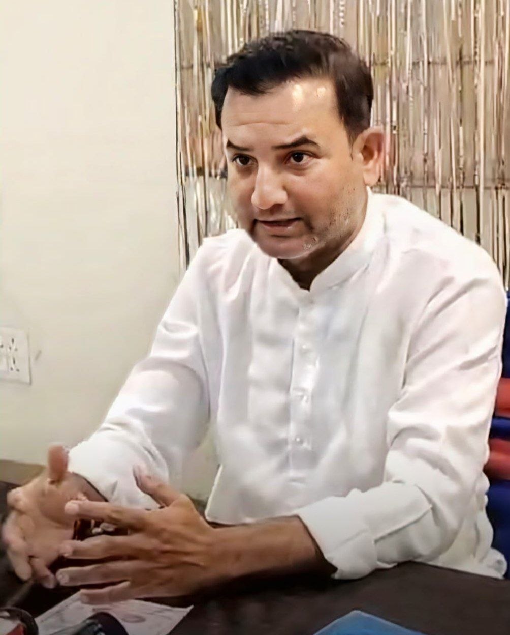 Narsinghpur News Thakur Kapil Singh Congress Press Conference