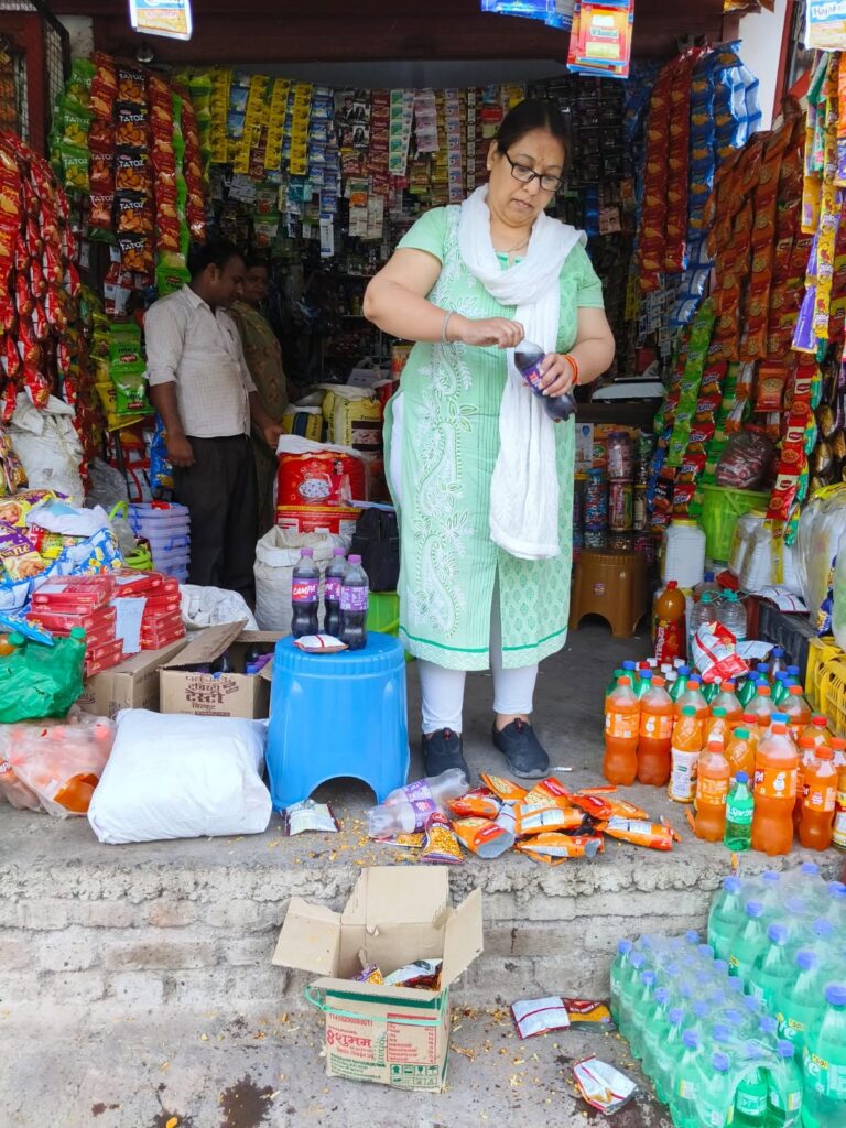 Narsinghpur Food Safety Officers Inspection Grocery Dairy