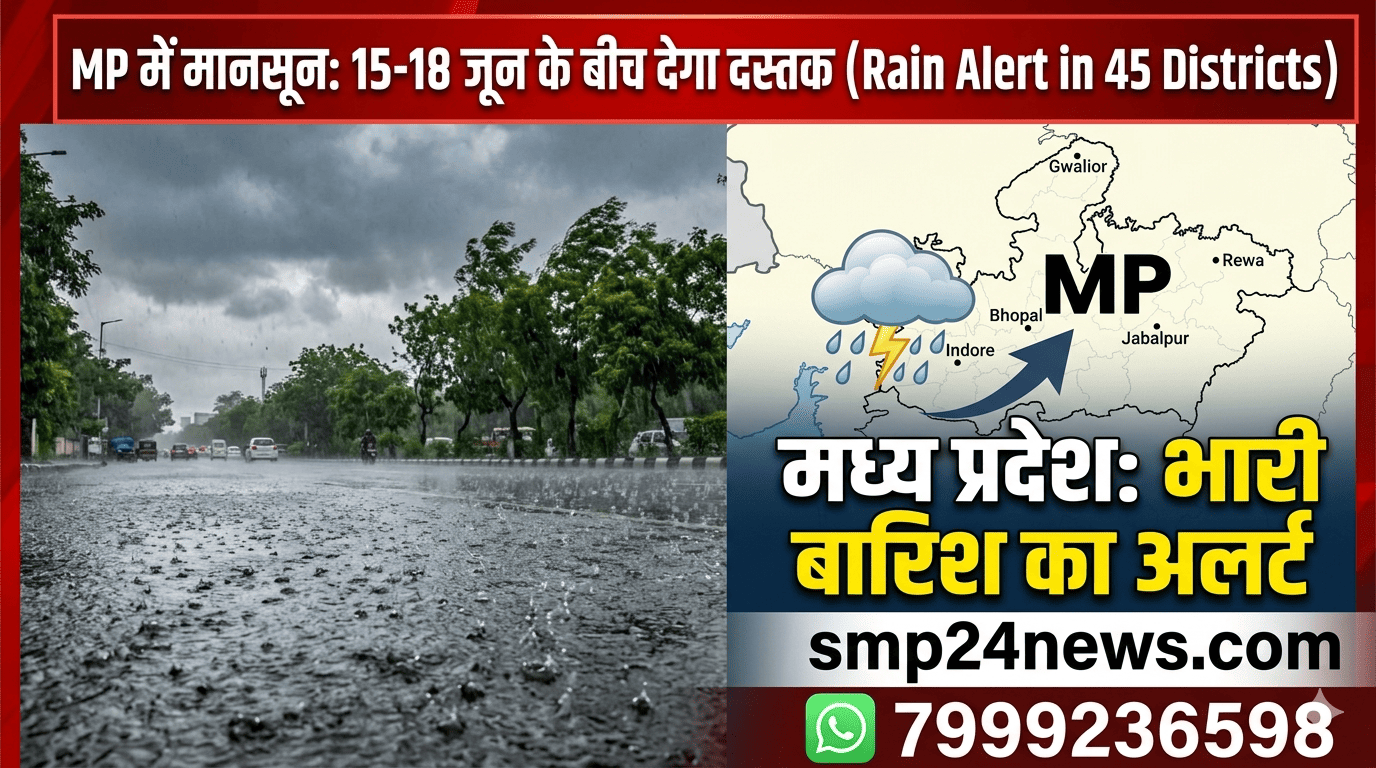 MP Monsoon 2026 Rain Alert